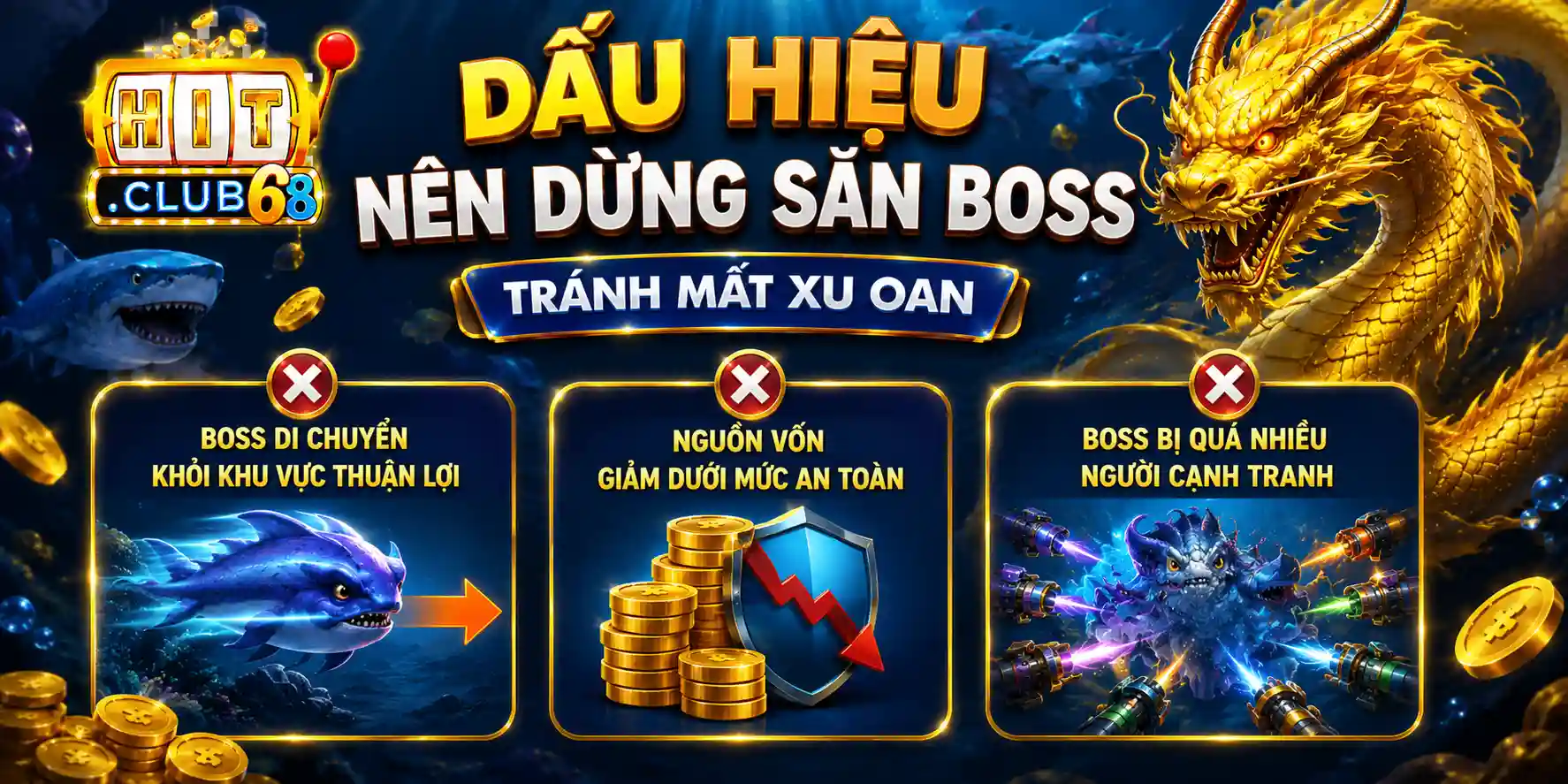 Dấu hiệu nên dừng săn boss để tránh mất xu oan