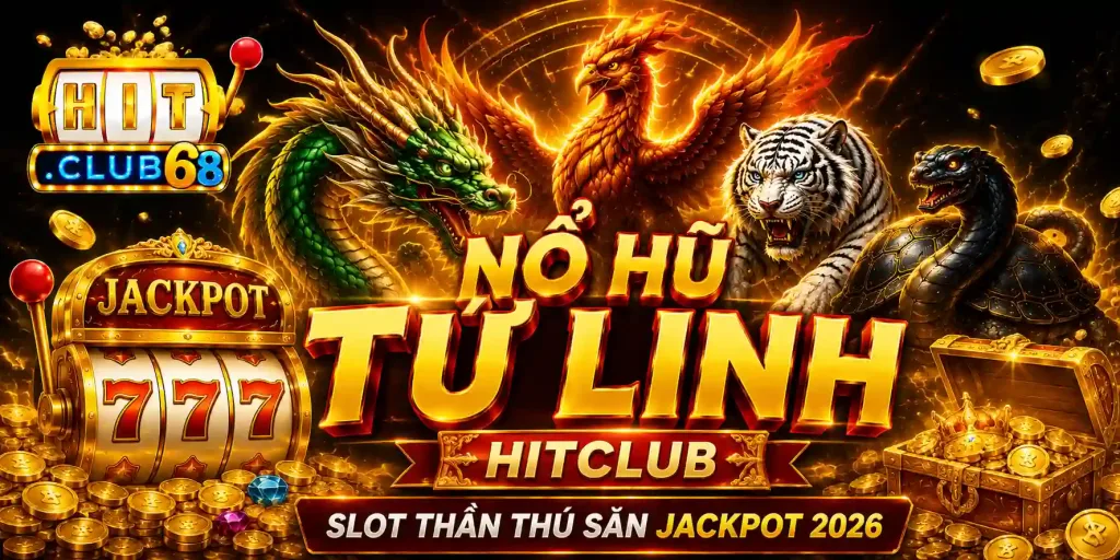 Nổ Hũ Tứ Linh Hitclub Slot Thần Thú Săn Jackpot Hot 2026
